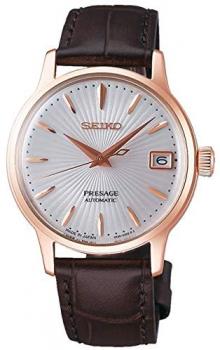 SEIKO PRESAGE Automatic Ladies Cocktail 'Bellini' Rose Gold Watch SRP852J1