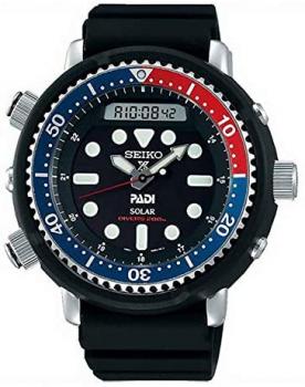 Seiko Prospex"Arnie" Re-Issue Sports Solar Diver's 200M Pepsi Bezel Watch SNJ027P1