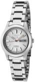 Seiko Women's SYMD87 Seiko 5 Automatic Light Silver Dial Stainless Steel Watch
