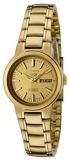 Seiko 5#SYME46K1 Women's Gold Tone Self Winding Automatic Watch