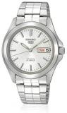 Seiko 5 Automatic Silver Tone Dial Link Bracelet