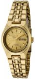 Seiko Women's SYMA04 Seiko 5 Automatic Gold Dial Gold-Tone Stainless Steel Watch