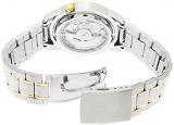 Seiko Men's SNKE54 Seiko 5 Automatic White Dial Two-Tone Stainless Steel Watch