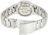 Seiko 5 Men's SNKA07 Automatic Black Dial Stainless Steel Watch