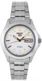 Seiko Men's SNKK89 Stainless Steel Analog with White Dial Watch