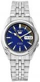 Seiko 5 Automatic Blue Dial Silver Stainless Steel Men's Watch SNK371K1