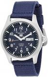 Seiko Men's Analogue Automatic Watch with Textile Strap SNZG11K1