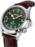 Seiko Prospex"Alpinist" Compass Green Dial Sapphire Glass Leather Watch SPB121J1