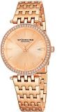 Stuhrling Original Women's 579.04 Soiree Swarovski Crystal-Accented Rose Gold-Tone Watch