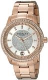 Stuhrling Original Women's 794.03 Symphony Analog Display Quartz Rose Gold-Tone Watch