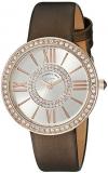 Stuhrling Original Women's 566.05 Vogue Analog Display Quartz Brown Watch