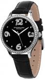 Stuhrling Original Women's 560.02 Symphony Quartz Leather Strap Watch