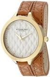 Stuhrling Original Women's 658.02 Vogue Beige Wrap Around Leather Strap Watch
