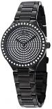 Stuhrling Original Women's 683.02 Symphony Analog Display Swiss Quartz Black Watch