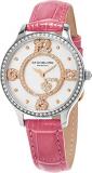Stuhrling Original Women's 760.03 Symphony Heart Dial Leather Strap Watch