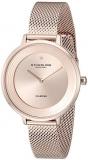Stuhrling Original Women's 589.05 Symphony Analog Display Quartz Rose Gold-Tone Watch