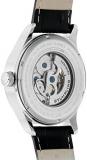 Stuhrling Original Men's 'Legacy' Automatic Stainless Steel and Black Leather Dress Watch (Model: 557.02)