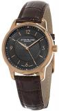 Stuhrling Original Men's 572.04 Classique Analog Display Quartz Brown Watch