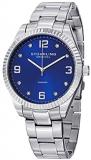 Stuhrling Original Men's 607G.03 "Classique Allure" Stainless Steel Watch with Diamonds