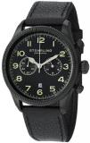 Stuhrling Original Men's 482.33551 Champion Victory Velo Quartz Chronograph Date Black Dial Watch