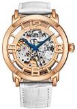 Stuhrling Original Men's 165B2.334P14 Winchester 44 Date White Leather Watch