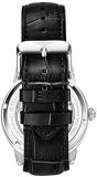 St&uuml;hrling Original Mens Skeleton Watch Analog Watch Dial Mens Automatic Watch - Dual Time, AM/PM Sun Moon, Genuine Leather Band, Legacy Mens Watches Collection