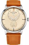 St&uuml;hrling Original Mens Watches Horween Leather Watch Band - Minimalist Analog Dress Watch - Wrist Watch Domed Crystal - Mens Watch - 24 Hour Subdial- Watches for Men