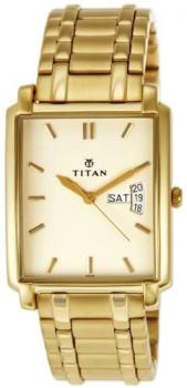 Titan Regalia Analog White Dial Men's Watch - NE1506YM01