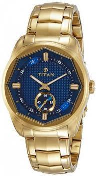 Titan Regalia Sovereign Analog Blue Dial Men's Watch-1749YM01