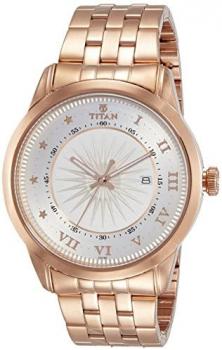 Titan Regalia Sovereign Analog Silver Dial Men's Watch-1752WM01