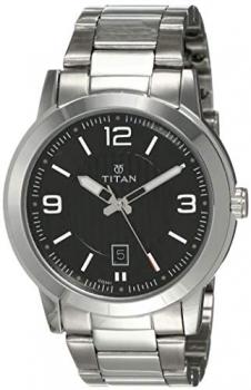 Titan Neo Analog Black Dial Men's Watch-1730SM03