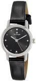 Titan Analog Black Dial Women's Watch-NK2572SL01