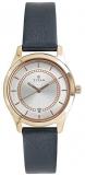 Titan Neo White Dial Blue Steel Strap Analog Watch for Women