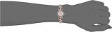 Titan Women's Ragamoonlight Analog-Quartz Watch with Brass Strap, Rose Gold, 6.5 (Model: 95032WM02)