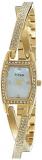 Titan Women's Contemporary Chronograph Multi Function Work Wear,Gold Silver Metal Leather Strap, Mineral Crystal, Quartz, Analog, Water Resistant Wrist Watch