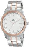 Titan Regalia Baron Analog White Dial Men's Watch-1627KM01