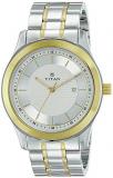 Titan Regalia Baron Analog Champagne Dial Men's Watch-1627BM03