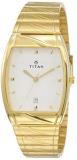 Titan Men's Karishma Analog Dial Watch White