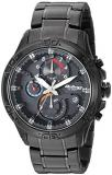 Titan Men's Octane Quartz Watch with Ceramic Strap, Black, 22 (Model: 90047NM01)