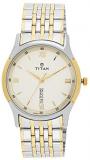 Titan Analogue Multi Colored Dial Men's Watch - 1636BM01