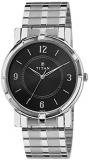 Titan Analog Black Dial Men's Watch - 1639SM03