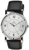 Titan Analog White Dial Men's Watch-1639SL03