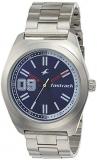 Fastrack Varsity Analog Silver Dial Men's Watch - 3174SM02