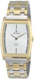 Titan Men's Edge Analog White Dial Watch