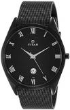 Titan Analog Black Dial Men's Watch-NK90054NM01