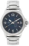 Titan Workwear Men&rsquo;s Chronograph Watch - Quartz, Water Resistant, Gold/Stainless Steel/Leather Strap
