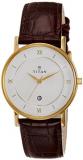 Titan Workwear Men&rsquo;s Designer Watch - Quartz, Water Resistant