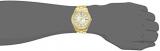 Titan Men's Contemporary Chronograph, Multi Function,Work Wear,Gold, Silver Metal, Mineral Crystal, Quartz, Analog, Water Resistant Wrist Watch