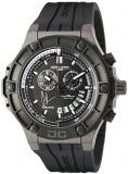 Jorg Gray Men's JG2500-22 Analog Display Quartz Black Watch