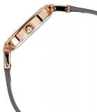 Titan Raga Viva Rose Gold Dial Grey Leather Strap Analog Watch for Women
